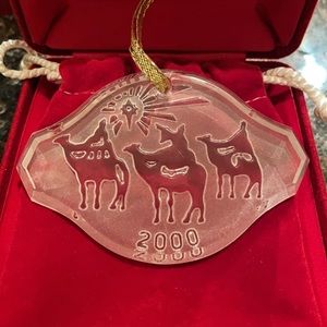 Waterford Crystal Ornament | Songs of Christmas Collection | O’Holy Night | 2000